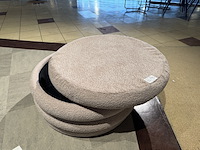 Poef, roze - afbeelding 2 van  3