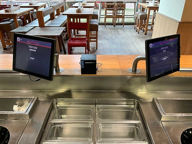 Poindus - touchscreen (2x) met bonnenprinter - afbeelding 1 van  5