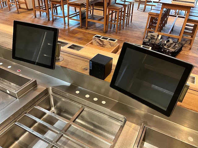 Poindus - touchscreen (2x) met bonnenprinter - afbeelding 2 van  7