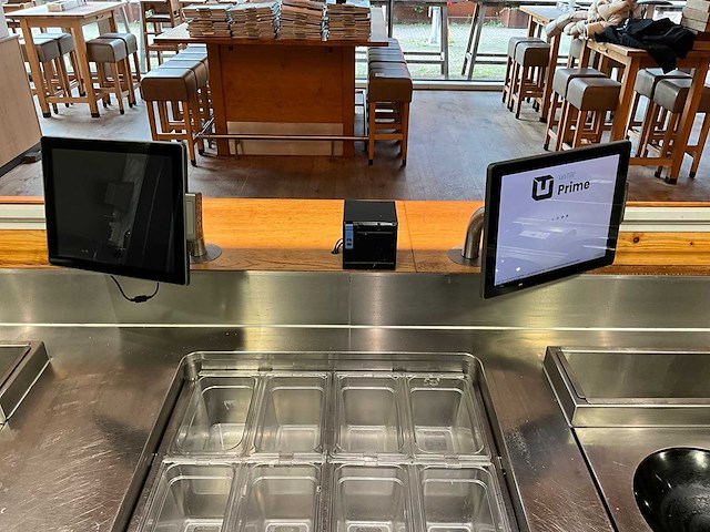 Poindus - touchscreen (2x) met bonnenprinter - afbeelding 1 van  5