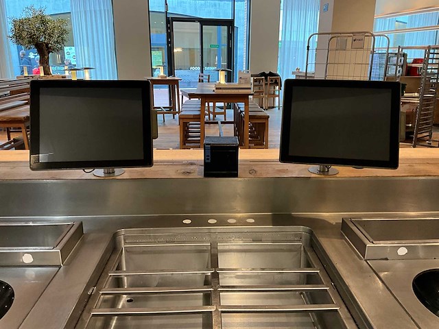 Poindus - touchscreen (2x) met bonnenprinter - afbeelding 1 van  7