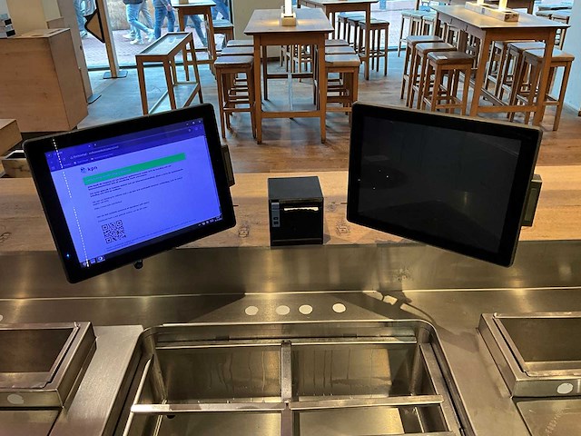 Poindus - touchscreen (2x) met bonnenprinter - afbeelding 1 van  3