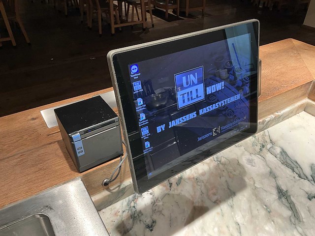 Poindus - touchscreen met bonnenprinter - afbeelding 1 van  2