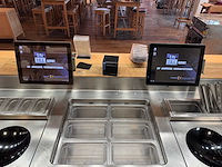 Poindus - varippc 250 - kassa touchscreen met bevestigingsbeugel (2x) - afbeelding 1 van  5