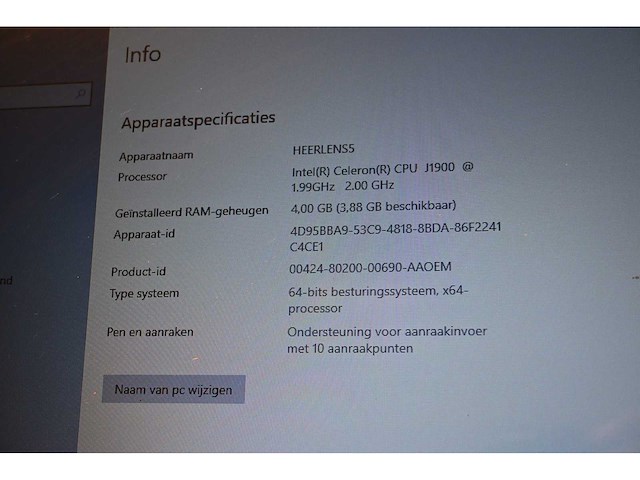 Poindus varipos 715s bestelling touchscreen monitor inclusief citizen bonnenprinter (3x) - afbeelding 2 van  8