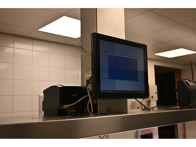 Poindus varipos 715s bestelling touchscreen monitor inclusief citizen bonnenprinter (3x) - afbeelding 8 van  8