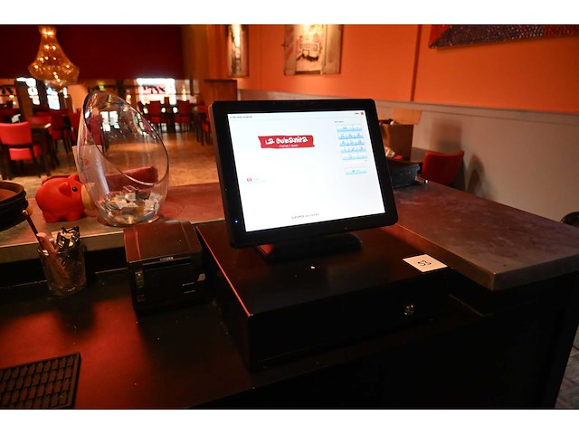 Poindus varipos 715s touchscreen kassa systeem met citizen bonnenprinter (2x) - afbeelding 1 van  10