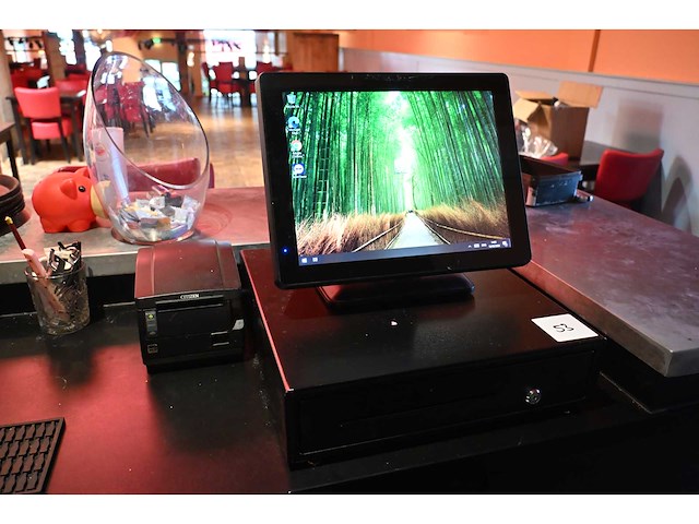 Poindus varipos 715s touchscreen kassa systeem met citizen bonnenprinter (2x) - afbeelding 4 van  10