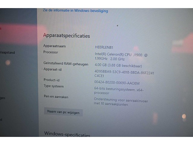 Poindus varipos 715s touchscreen kassa systeem met citizen bonnenprinter (2x) - afbeelding 10 van  10