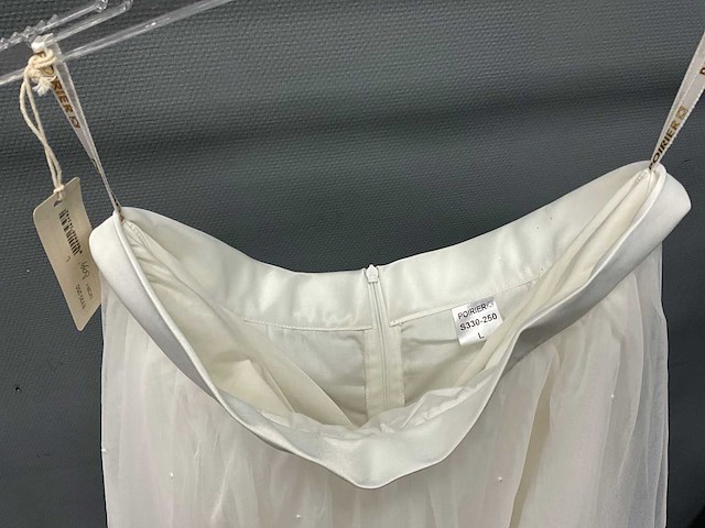 Poirier - s347-250 l - bruidsjurk - afbeelding 2 van  5