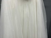 Poirier - s347-250 l - bruidsjurk - afbeelding 4 van  5