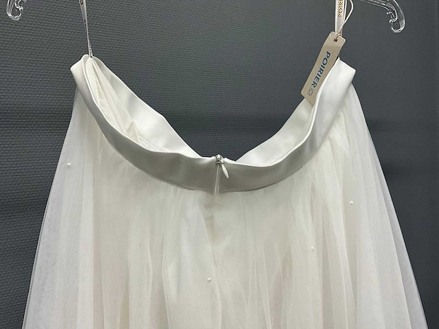 Poirier - s347-250 l - bruidsjurk - afbeelding 5 van  5