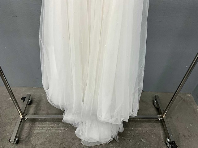 Poirier - s347-250 l - bruidsjurk - afbeelding 3 van  5