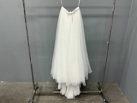 Poirier - s347-250 s - bruidsjurk - afbeelding 1 van  7