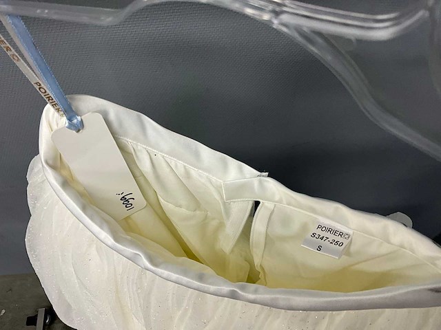 Poirier - s347-250 xs - bruidsjurk - afbeelding 5 van  7