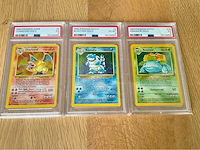 Pokemon - 1 graded card’s - charizard - blastoise - venusaur - psa 6 - wotc - afbeelding 1 van  7