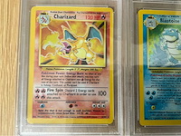 Pokemon - 1 graded card’s - charizard - blastoise - venusaur - psa 6 - wotc - afbeelding 3 van  7