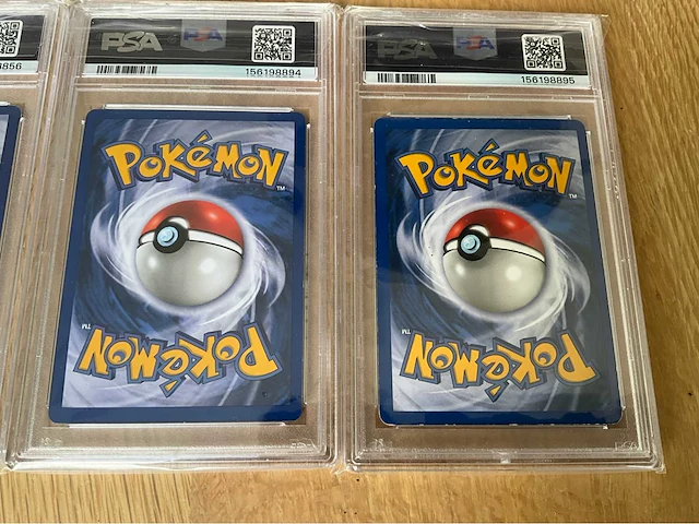 Pokemon - 1 graded card’s - charizard - blastoise - venusaur - psa 6 - wotc - afbeelding 8 van  9