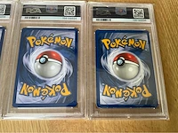 Pokemon - 1 graded card’s - charizard - blastoise - venusaur - psa 6 - wotc - afbeelding 8 van  9