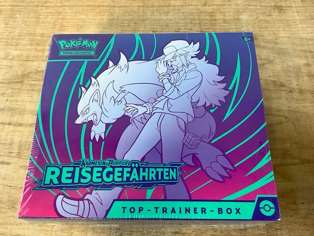 Pokemon - karmesin & purpur reisegefährten - booster box (2x) - afbeelding 3 van  8