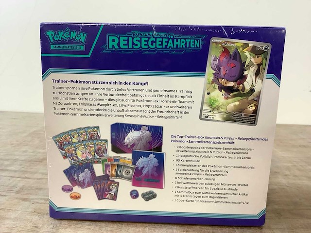 Pokemon - karmesin & purpur reisegefährten - booster box (2x) - afbeelding 4 van  8