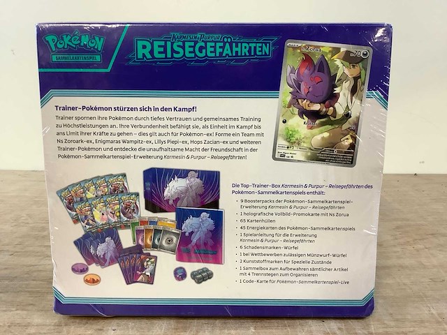 Pokemon - karmesin & purpur reisegefährten - booster box (2x) - afbeelding 6 van  8