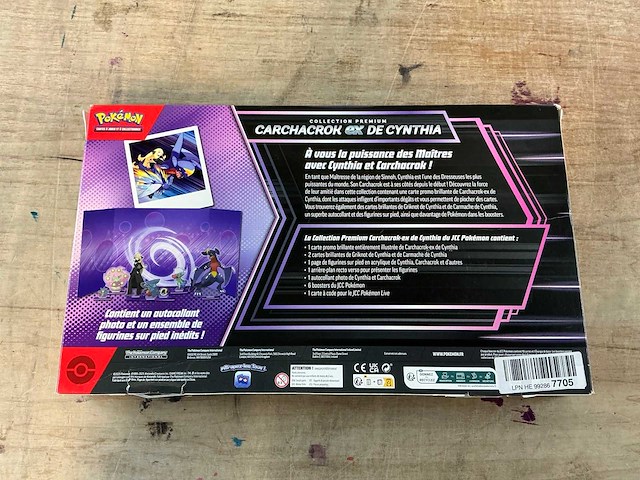 Pokemon carchacrok ex de cynthia (5x) - afbeelding 3 van  4