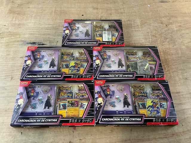 Pokemon carchacrok ex de cynthia (5x) - afbeelding 4 van  4