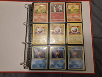 Pokémon collectie met 3 insteekmappen, opbergdoos en losse kaarten (incl. vintage, rares en veel holo kaarten) - afbeelding 15 van  54