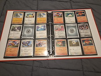Pokémon collectie met 3 insteekmappen, opbergdoos en losse kaarten (incl. vintage, rares en veel holo kaarten) - afbeelding 22 van  54