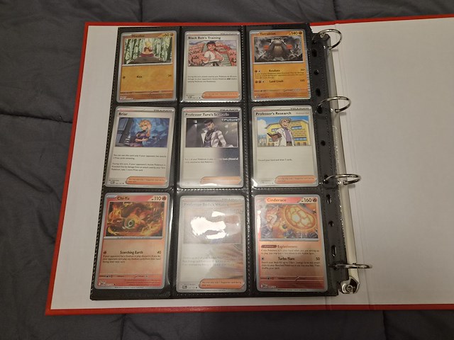 Pokémon collectie met 3 insteekmappen, opbergdoos en losse kaarten (incl. vintage, rares en veel holo kaarten) - afbeelding 27 van  54