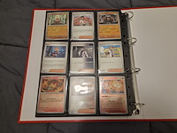 Pokémon collectie met 3 insteekmappen, opbergdoos en losse kaarten (incl. vintage, rares en veel holo kaarten) - afbeelding 27 van  54