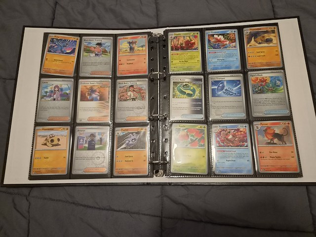 Pokémon collectie met 3 insteekmappen, opbergdoos en losse kaarten (incl. vintage, rares en veel holo kaarten) - afbeelding 31 van  54