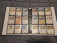 Pokémon collectie met 3 insteekmappen, opbergdoos en losse kaarten (incl. vintage, rares en veel holo kaarten) - afbeelding 32 van  54