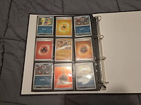 Pokémon collectie met 3 insteekmappen, opbergdoos en losse kaarten (incl. vintage, rares en veel holo kaarten) - afbeelding 38 van  54