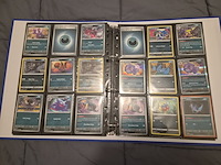Pokémon collectie met 3 insteekmappen, opbergdoos en losse kaarten (incl. vintage, rares en veel holo kaarten) - afbeelding 48 van  54