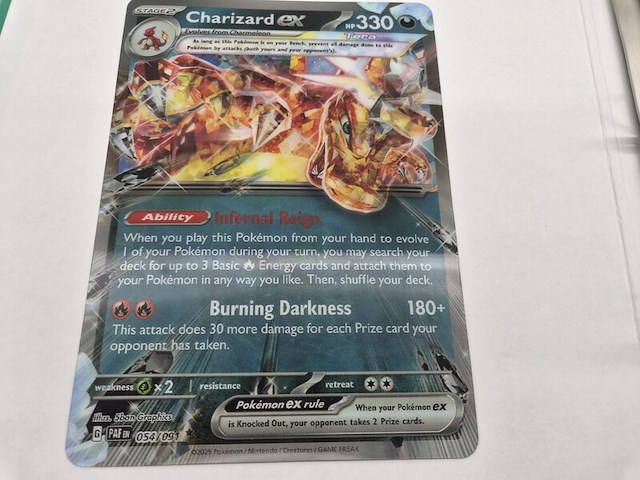 Pokémon collectie met charizard ex, verzamelmap, accessoires en kaarten - afbeelding 17 van  20