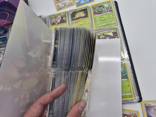 Pokémon collectie met map, box en vintage kaarten - afbeelding 4 van  13