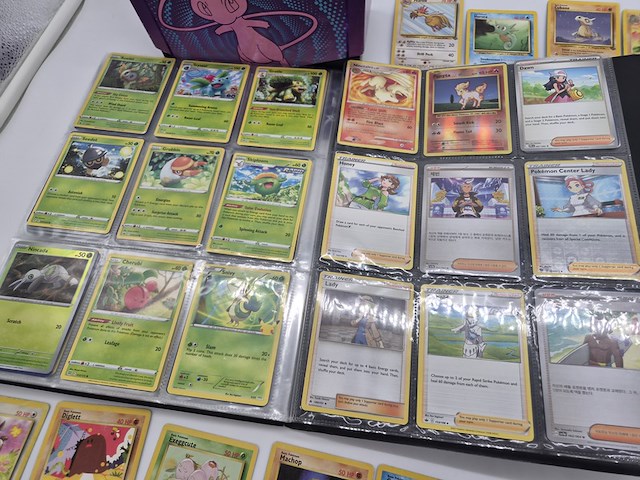 Pokémon collectie met map, box en vintage kaarten - afbeelding 9 van  13