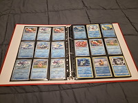 Pokémon collectie met o.a. rares, vintage kaarten, veel glimmende kaarten, mappen en volle opbergdoos - afbeelding 29 van  44