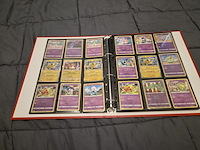 Pokémon collectie met o.a. rares, vintage kaarten, veel glimmende kaarten, mappen en volle opbergdoos - afbeelding 30 van  44