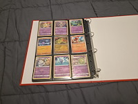 Pokémon collectie met o.a. rares, vintage kaarten, veel glimmende kaarten, mappen en volle opbergdoos - afbeelding 39 van  44