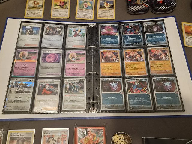 Pokémon collectie met vintage kaarten, rares, gevulde map & meer - afbeelding 19 van  26