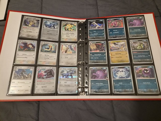 Pokémon collectie met vintage kaarten, rares, gevulde mappen, gevulde doos, poster en meer - afbeelding 20 van  43