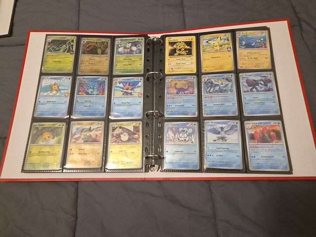 Pokémon collectie met vintage kaarten, rares, gevulde mappen, gevulde doos, poster en meer - afbeelding 25 van  43