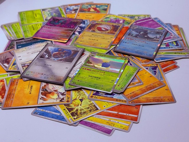 Pokemon japan - shiny holo en normale kaarten - 100 kaarten - afbeelding 3 van  5