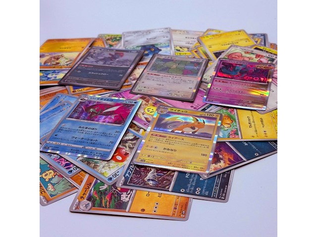 Pokemon japan - shiny holo en normale kaarten - 100 kaarten - afbeelding 3 van  4