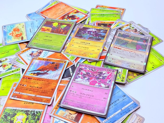 Pokemon japan - shiny holo en normale kaarten - 100 kaarten - afbeelding 2 van  5