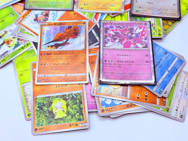 Pokemon japan - shiny holo en normale kaarten - 100 kaarten - afbeelding 4 van  5