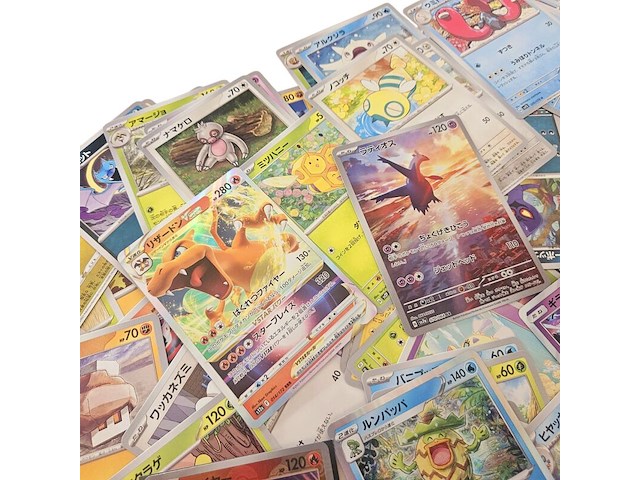 Pokemon japan - shiny holo en normale kaarten - 100 kaarten - afbeelding 3 van  4
